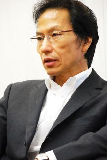 姜尚中氏／前田せいめい撮影
