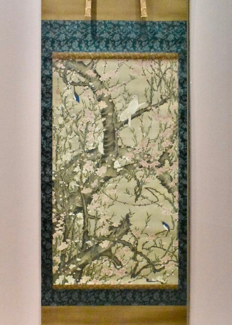 伊藤若冲 動植綵絵 群鶏図 高級仕様 額 美術品 インテリア 作品