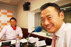 「マット安川のずばり勝負」ゲスト：中田宏／前田せいめい撮影