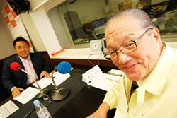 「マット安川のずばり勝負」ゲスト：藤木幸夫／前田せいめい撮影