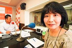 「マット安川のずばり勝負」ゲスト：小国綾子／前田せいめい撮影