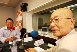 「マット安川のずばり勝負」ゲスト：浅川博忠／前田せいめい撮影