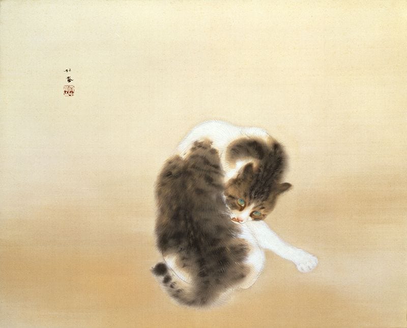アート界で有名な猫、竹内栖鳳の《班猫（はんびょう）》をじっくり