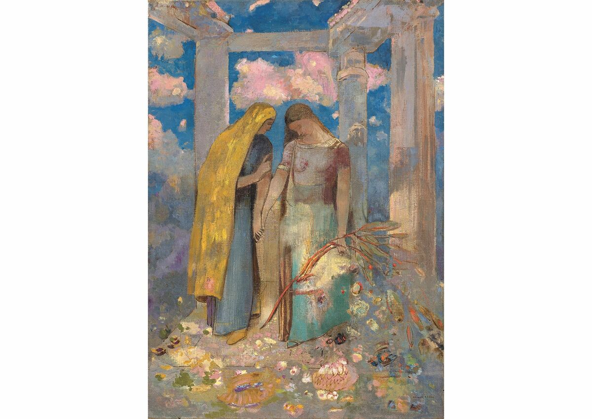 象徴主義の画家オディロン・ルドン、「黒の時代」から「色彩の世界」へ