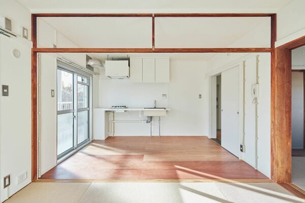MUJI×URのリノベーション事例(千葉県千葉市花見川団地)