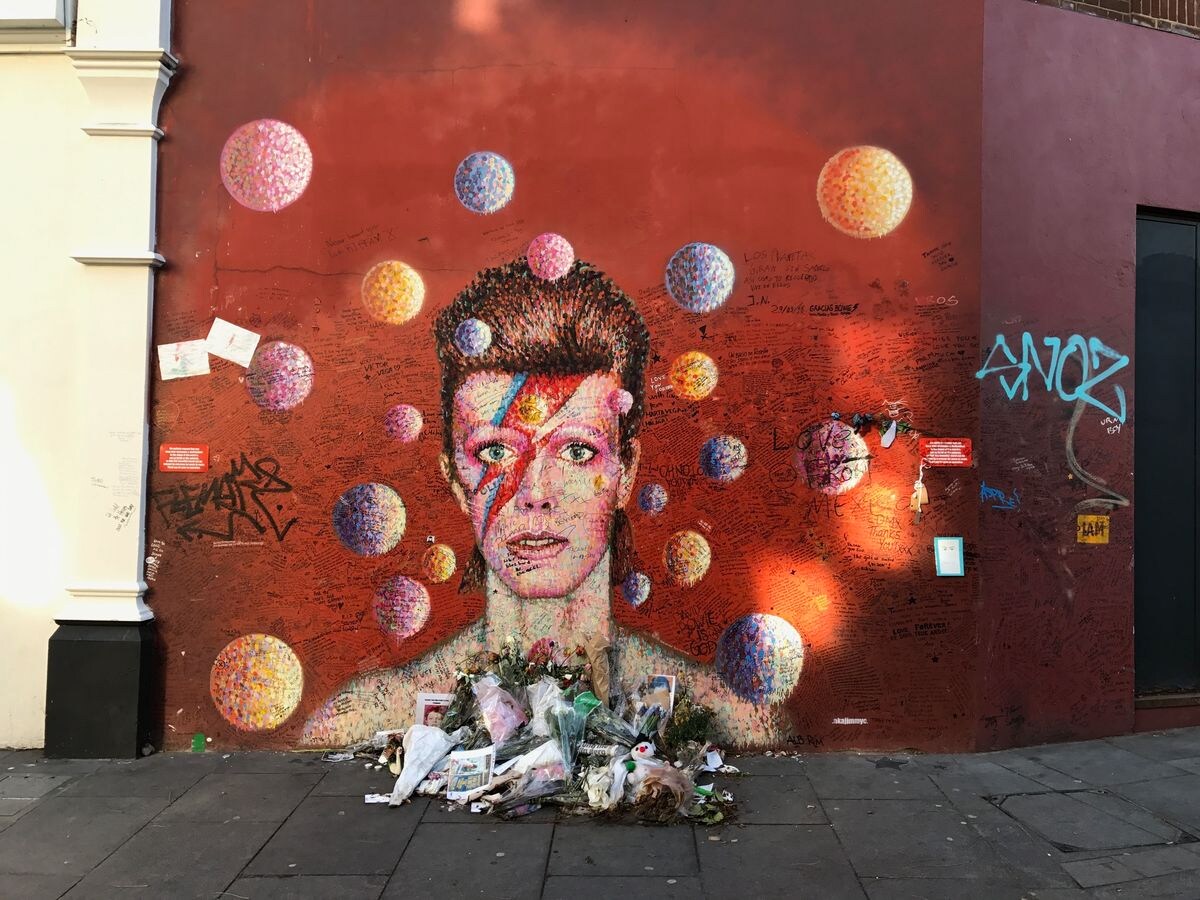 petsrock ペッツロック　デビッドボウイ絵画　原画 img_1ca98792feaa863d357254eb9b