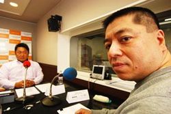 「マット安川のずばり勝負」ゲスト：佐藤優／前田せいめい撮影