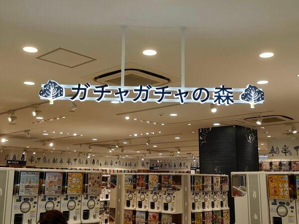 ガチャガチャの森