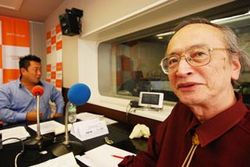 「マット安川のずばり勝負」ゲスト：宮崎正弘／前田せいめい撮影