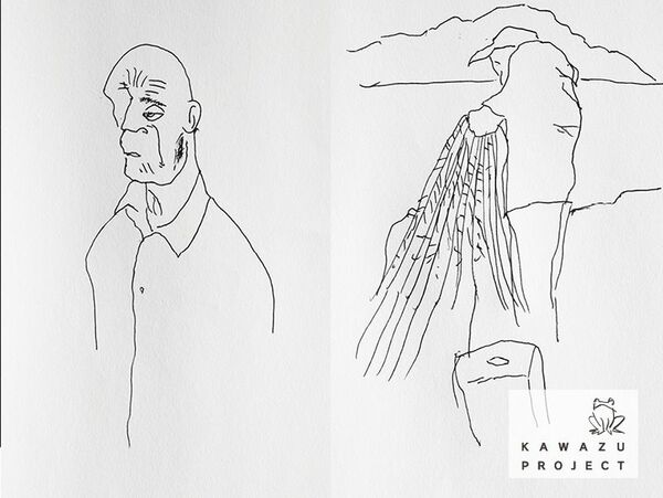 ◎滞在中に木村が書いたスケッチ