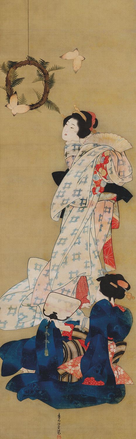 美人画」にも才を発揮した葛飾北斎、重文《潮干狩図》など自身の