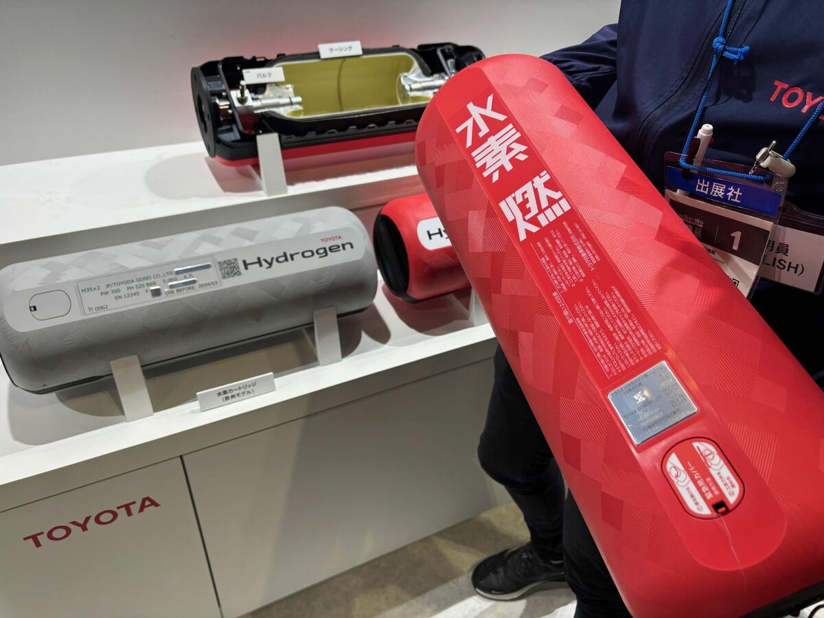 水素社会へトヨタの切り札？持ち運べる「水素カートリッジ」で、普及