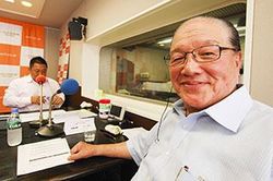 「マット安川のずばり勝負」ゲスト:藤木幸夫/前田せいめい撮影