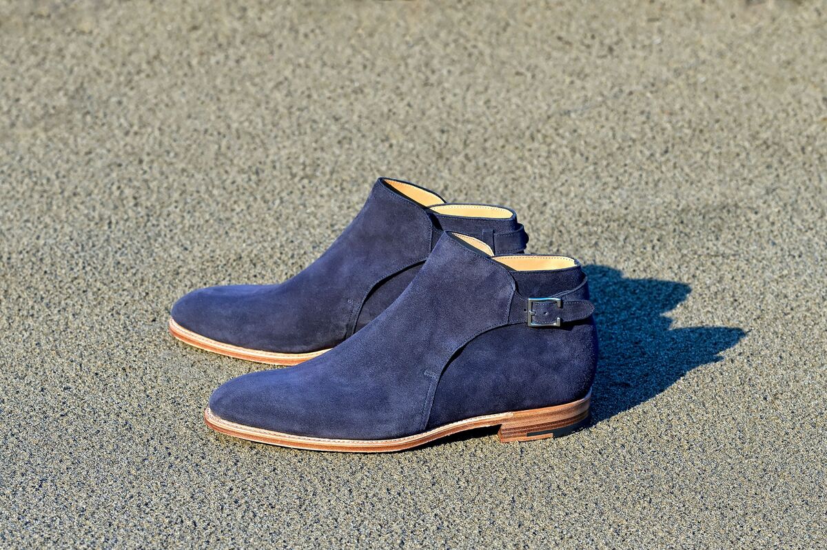 JOHN LOBB バイリクエスト NEWLYN ブラック ブーツ 7.5 ジョンロブの春