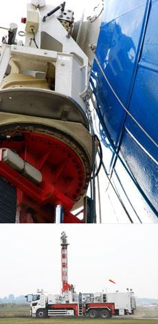 飛行船マスト車／前田せいめい撮影