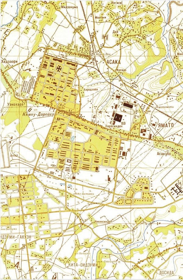 写真ギャラリー枚め ソ連極秘世界地図が捉えていた 1966年の皇居 全世界20都市の詳細な市街図 レッド アトラス の目的とは Jbpress ジェイビープレス
