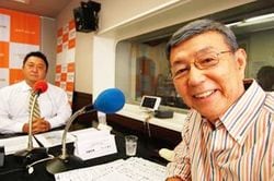 「マット安川のずばり勝負」ゲスト：押阪忍／前田せいめい撮影