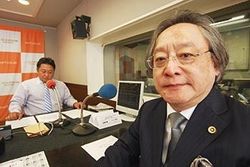 「マット安川のずばり勝負」ゲスト：小林節／前田せいめい撮影