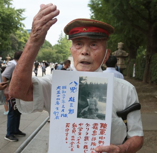 写真ルポ】「8月15日の靖国」変わる景色、変わらぬ思い 遠い日になった戦争、語り継がれなければならない戦時の記憶(2/3) | JBpress  (ジェイビープレス)