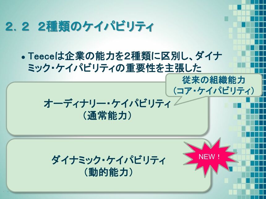 なぜ、いま経営学で「ダイナミック・ケイパビリティ」が注目されている
