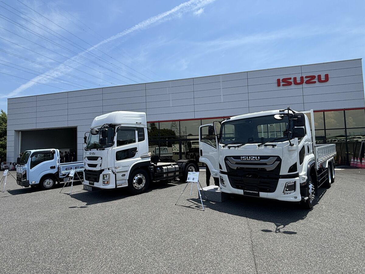 工場見学】いすゞ藤沢工場、トラックや「働くクルマ」など2500種類を1