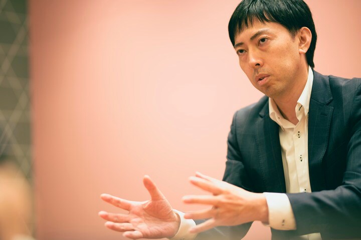 PwCコンサルティング ・SDVイニシアチブ ディレクター 渡邉伸一郎氏（撮影：冨田望）