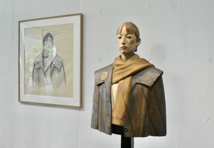 写真ギャラリー1枚め｜今年3月に逝去した彫刻家・舟越桂、最期まで実現