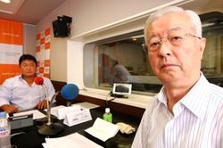 「マット安川のずばり勝負」ゲスト：田久保忠衛／前田せいめい撮影