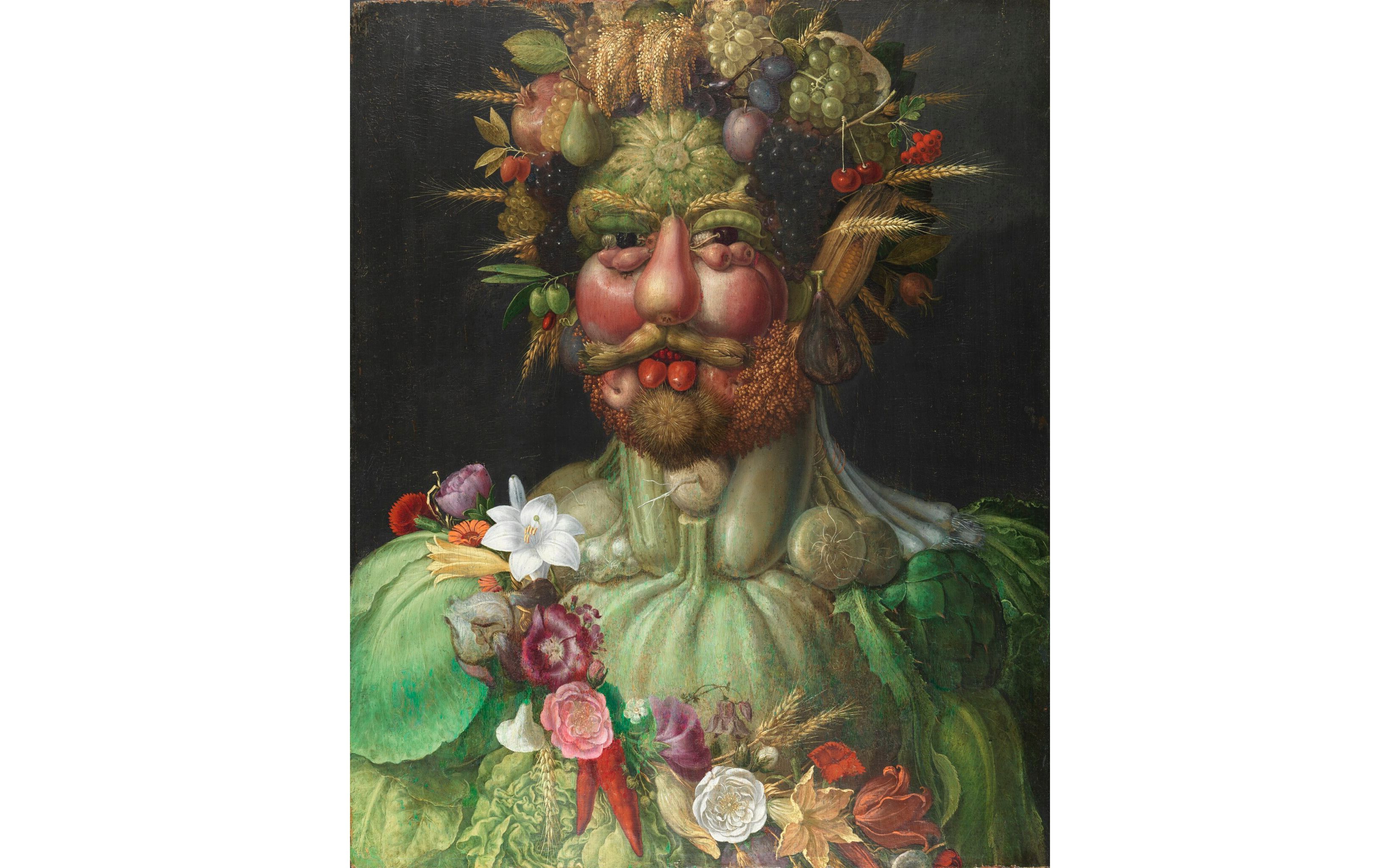 奇妙奇天烈な作品を残したジュゼッペ・アルチンボルド、宮廷画家として