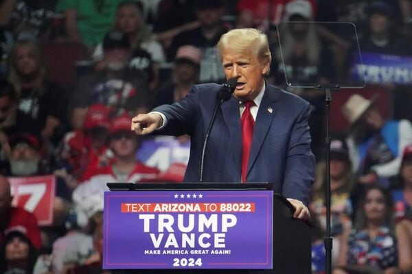 大統領再選を狙うトランプ氏