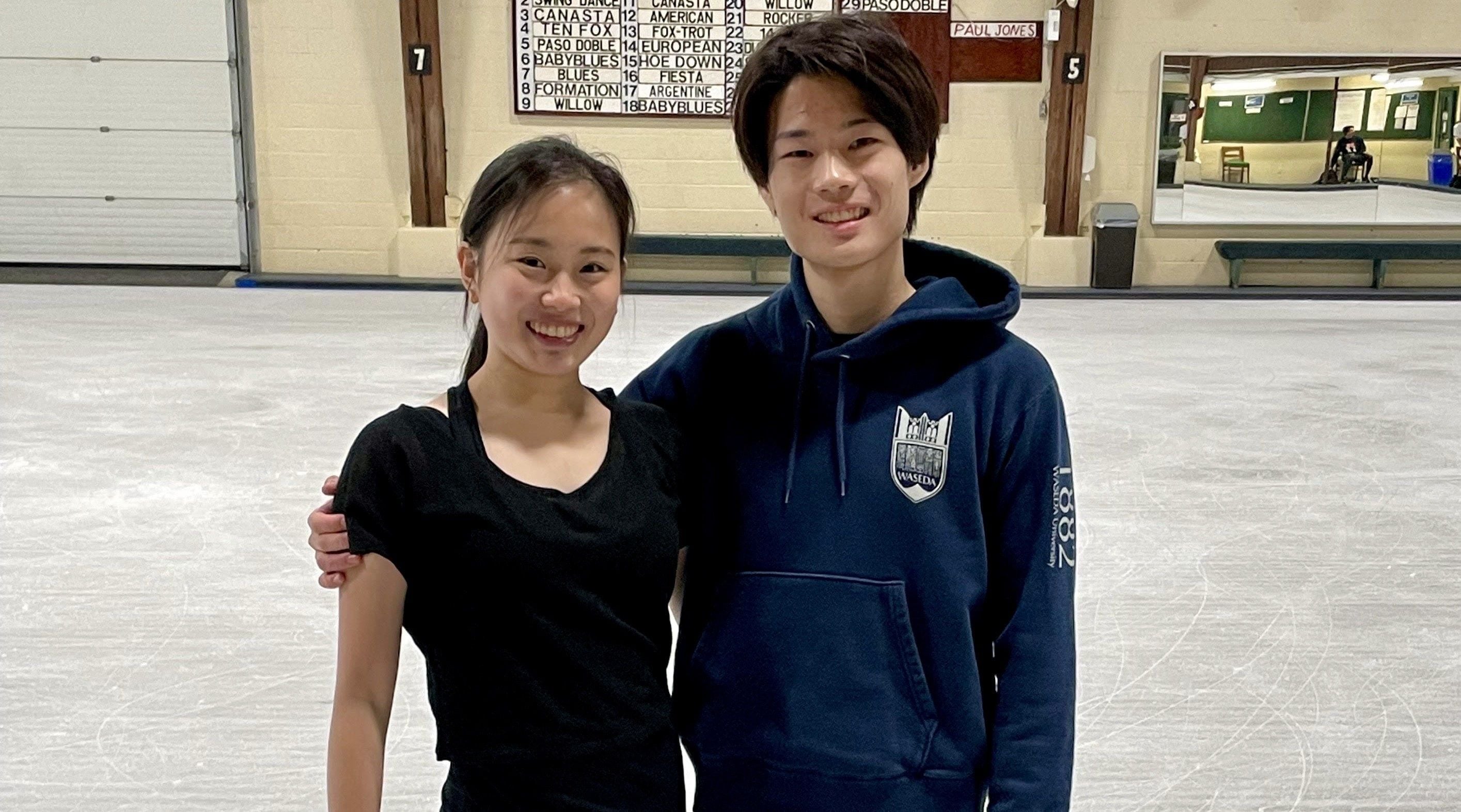 アイスダンス「あゆしん」高浪歩未・西山真瑚組の新たなスタート 今