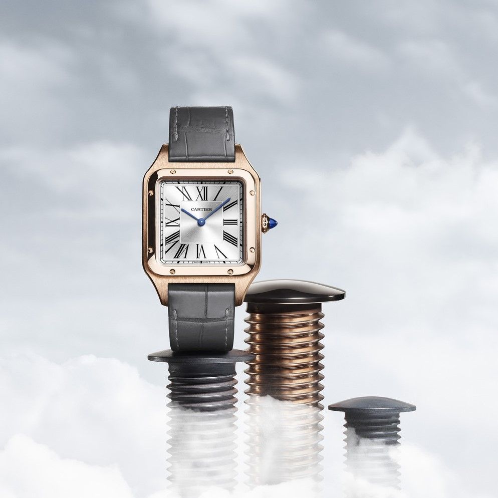 新しいレトロ調のモデルが登場！ カルティエ「サントス デュモン
