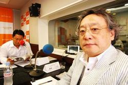 「マット安川のずばり勝負」ゲスト：小林節／前田せいめい撮影