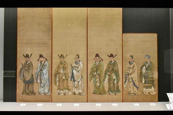 孔柏基「瞑想」中国美術・中国巨匠 孔柏基「瞑想」中国美術・中国巨匠
