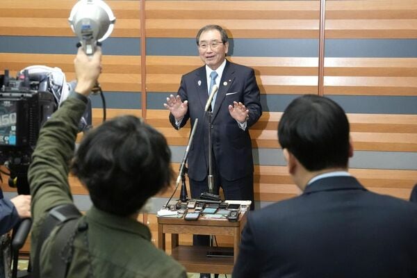 経団連の現会長、十倉雅和氏