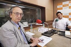 「マット安川のずばり勝負」ゲスト：宮崎正弘／前田せいめい撮影