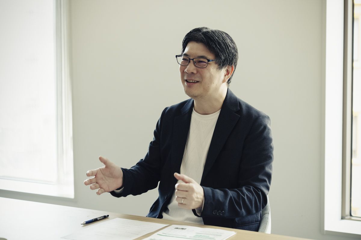 りそなホールディングス 執行役兼グループCHROの九鬼至留氏（撮影：榊水麗）