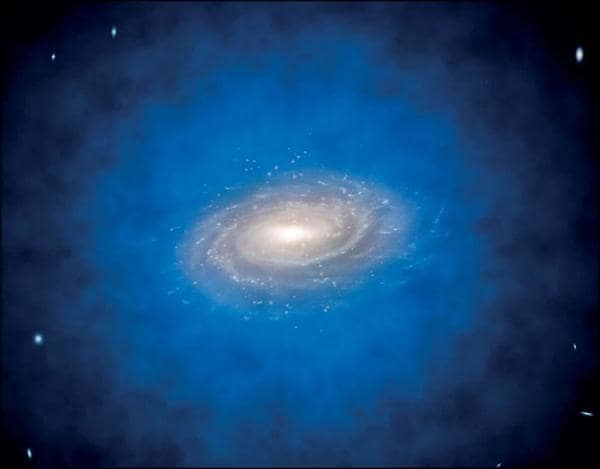 ダークマターとブラックホール 合体したふたつの謎 空に散らばる無数の銀河 その中心部に横たわる超巨大な存在 1 6 Jbpress ジェイビープレス