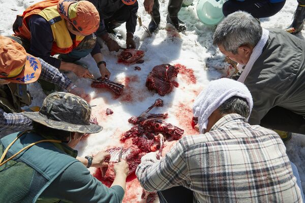 マタギ勘定。仕留めた獲物を平等に分ける