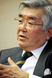 東証・斉藤惇社長／前田せいめい撮影