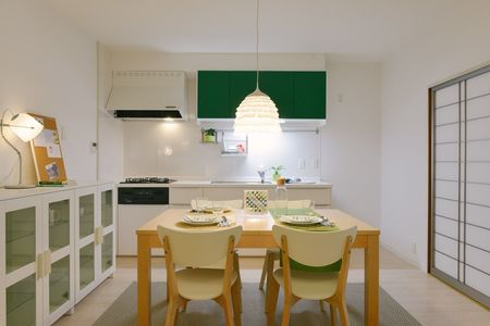 写真：イケアのキッチン付住宅（リデザイン住宅）事例