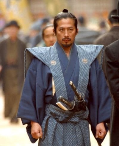 「ラストサムライ」に出演したときの真田広之（写真：Album/アフロ）