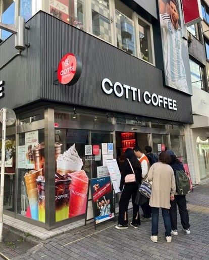 2023年9月に西池袋にオープンしたコッティコーヒー日本2号店（写真：筆者友人撮影）