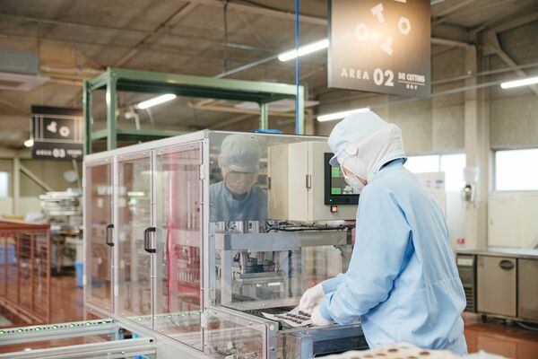 ネジチョコの生産規模拡大をデジタル化で実現したオーエーセンター（写真：筆者提供）