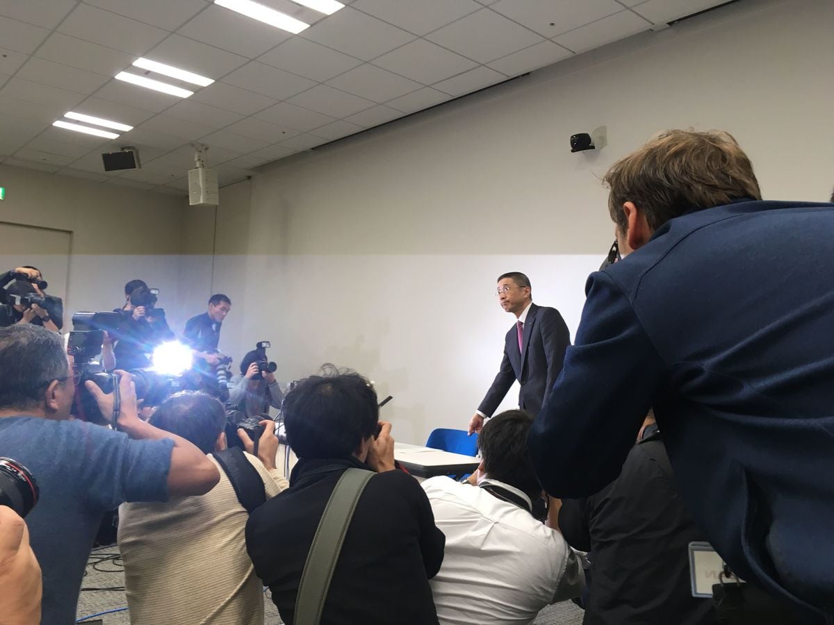 ゴーン神話崩壊！カリスマ強制退場で日産はどうなる ”クーデター説”も飛び交う緊急解任会見に突撃(1/3) | JBpress (ジェイビープレス)