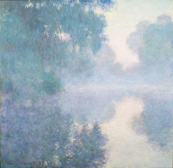 【SALE／10%OFF 印象派 油彩画 50cm（オリジナルの油絵。睡蓮 x 約70cm 睡蓮 絵画