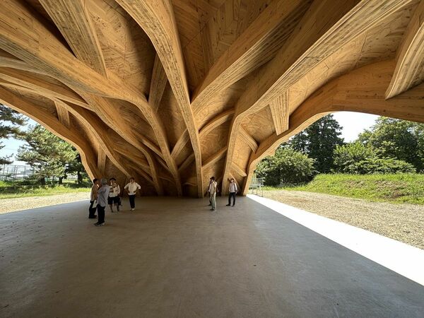 内側から見た 「学ぶ、学び舎」。Explaygroundでは「HIVE」とも呼ばれる（写真：市川紘司）