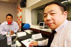 「マット安川のずばり勝負」ゲスト:石平/前田せいめい撮影