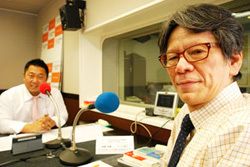 「マット安川のずばり勝負」ゲスト：西村幸祐／前田せいめい撮影