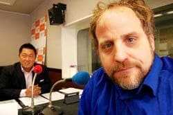 「マット安川のずばり勝負」ゲスト：ベンジャミン・フルフォード／前田せいめい撮影